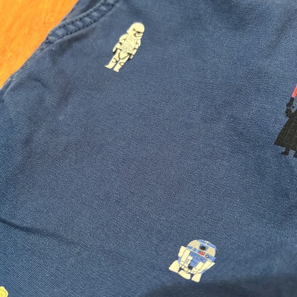 GAP kids boys Star Wars pull on shorts with elastic waist size large (10) NWOT - Picture 4 of 8